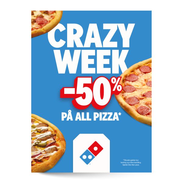 Crazy Week Gatebukktrekk 93x125cm