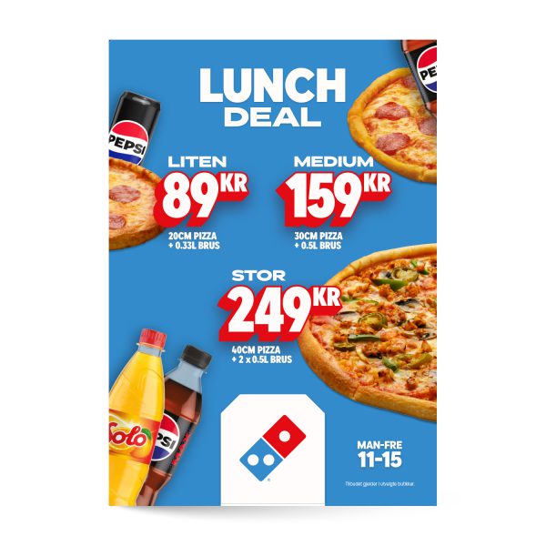 Lunch Deal Plakat 70x100cm