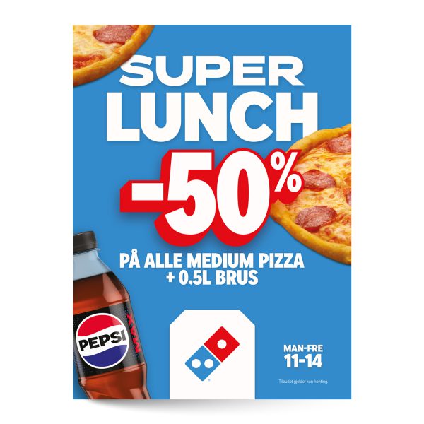 Super Lunch Gatebukktrekk 93x125cm